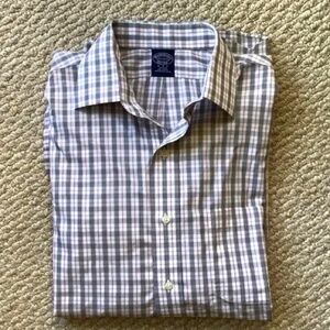 Brooks Bros No Iron Shirt SZ 15.5. 34/35